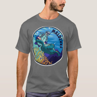 Scuba Diving In Maldives T Shirt