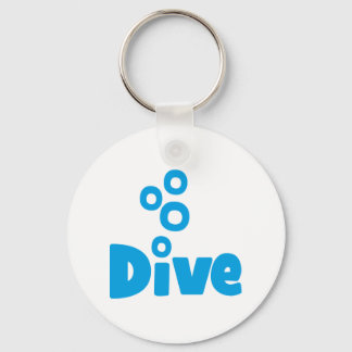 Scuba Diving Nyckelring