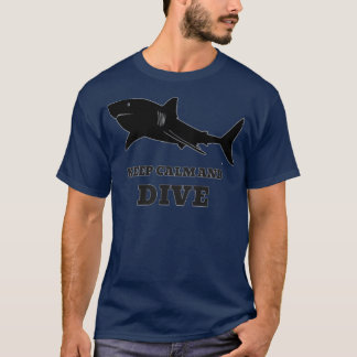 Scuba Diving With Sharks Keep Calm And Dive T Shirt