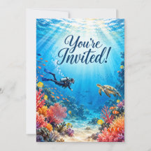 Scuba-fest inbjudan 