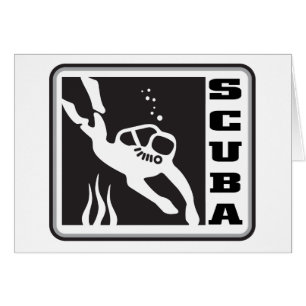 SCUBA HÄLSNINGSKORT