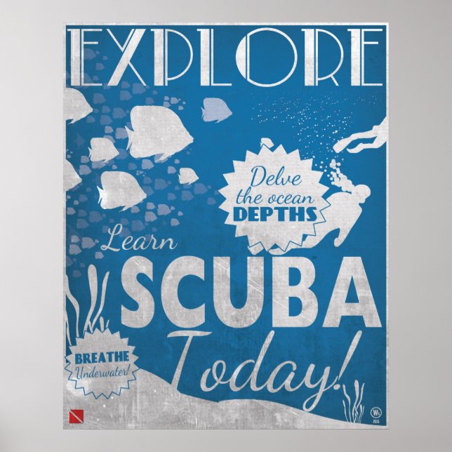 SCUBA POSTER (Framsidan)
