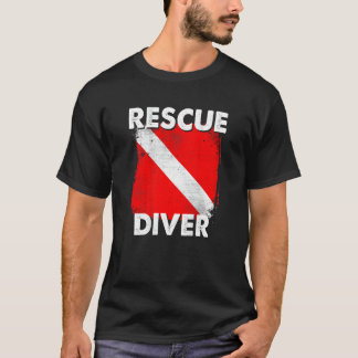 SCUBA Rädding Diver T-Shirt for Instructors, Stude