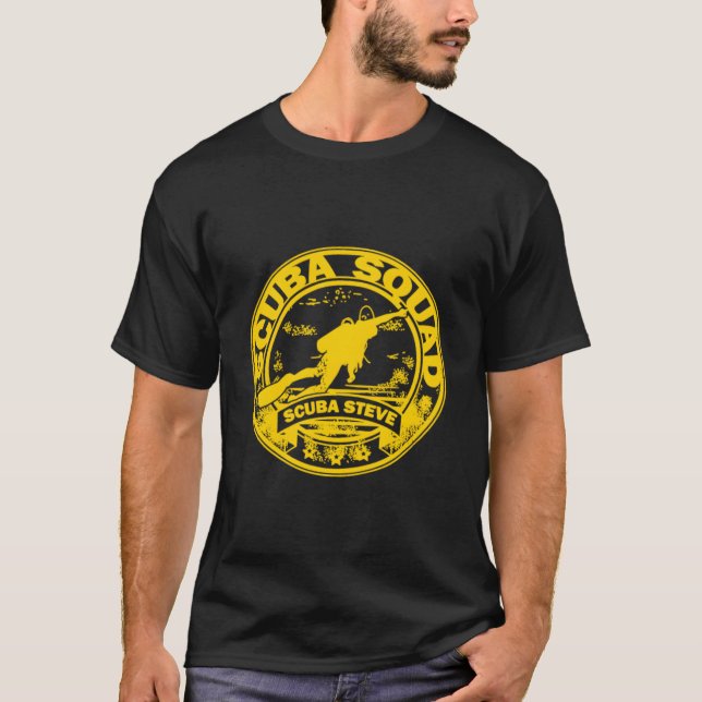 Scuba Squad Säl Steve T Shirt (Framsida)