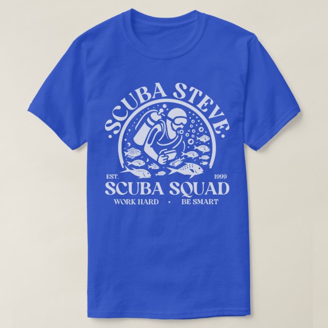 Scuba Steve Scuba Squad 1 T Shirt (Design framsida)
