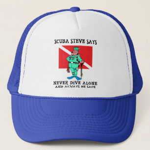 SCUBA Steve Truckerkeps