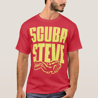 Scuba Steve Typography Design T Shirt