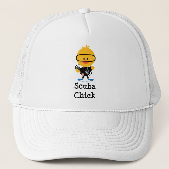 Scubachickhatt Truckerkeps (Framsida)