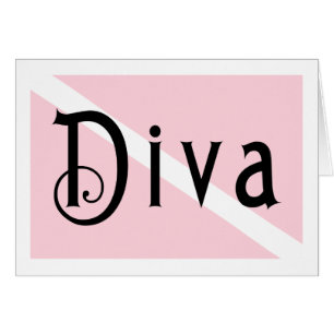 SCUBADiva Hälsningskort