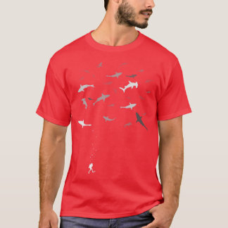 ScubaDiving WhaleWatching SharkDiving Snorkeling W T Shirt