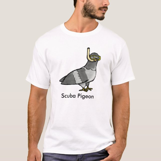 Scubaduva Tee Shirt (Framsida)