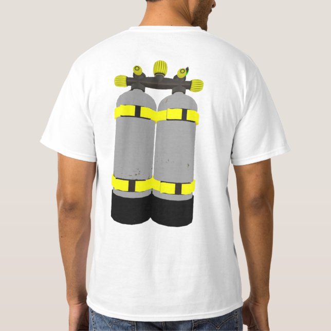 scubadykaretshirt tröja (Baksida)