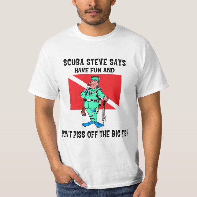 SCUBASteve T-tröja Tee (Framsida)