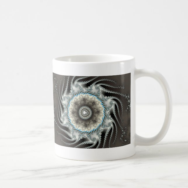 Scuibbish - Fractal Kaffemugg (Höger)