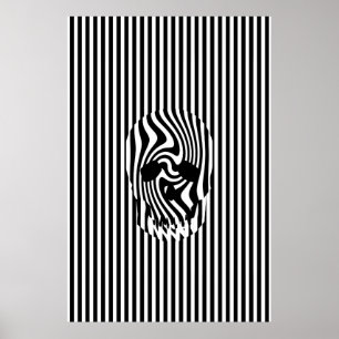 Scull och Rand, Op Art Poster