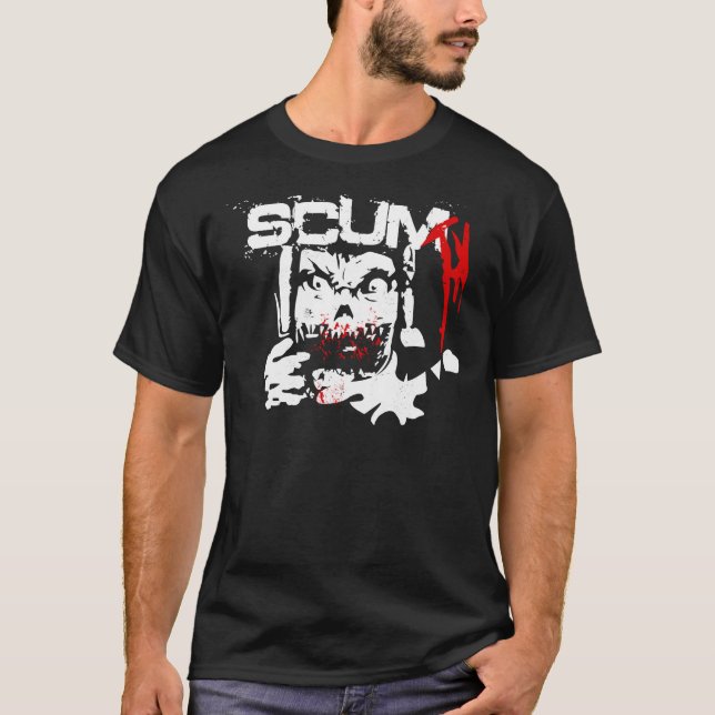 SCUM GAME Classic T-Shirt (Framsida)