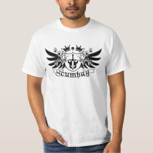 Scumbag vapensköld tee
