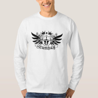 Scumbag vapensköld tee shirt