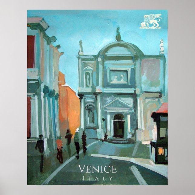 Scuola Grande di San Rocco, Venedig (IT) Poster (Framsidan)