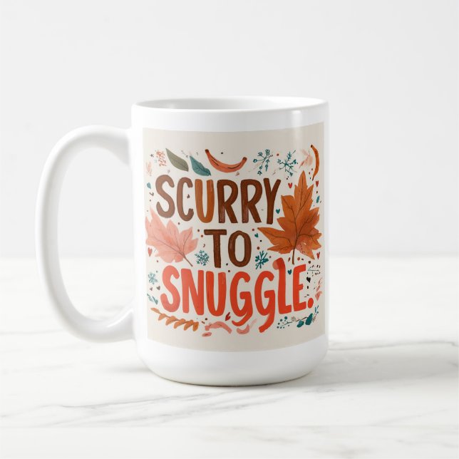 "Scurry to Snuggle Kaffemugg (Vänster)
