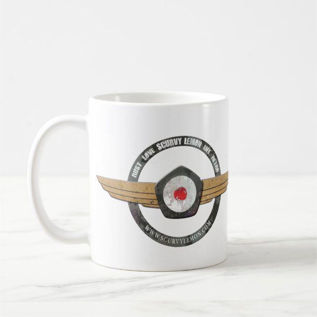 Scurvy citronvingar kaffemugg (Vänster)