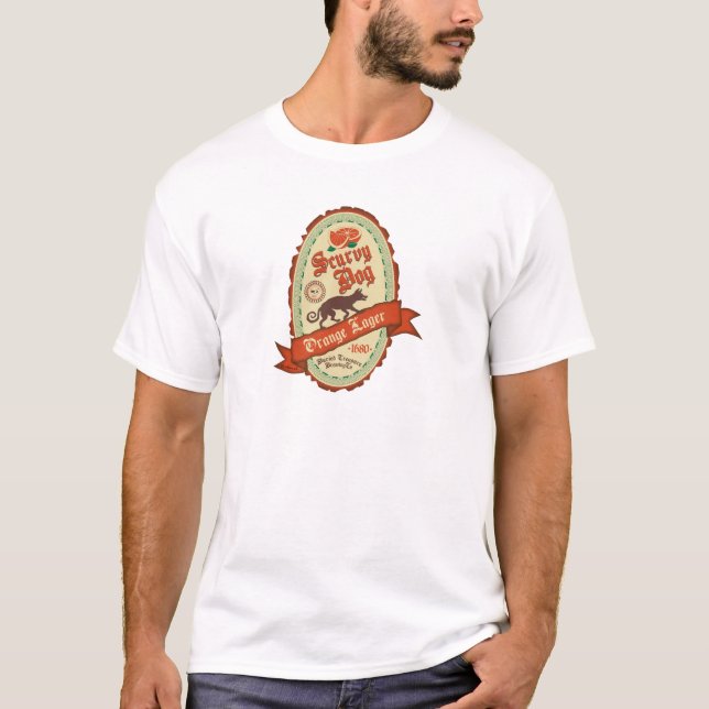 Scurvy hundorangeLager Tee Shirt (Framsida)