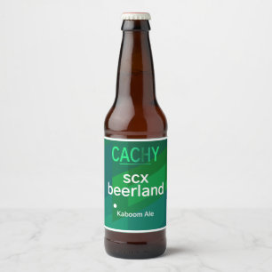 SCX_beerland DIY Ölflaska Etikett