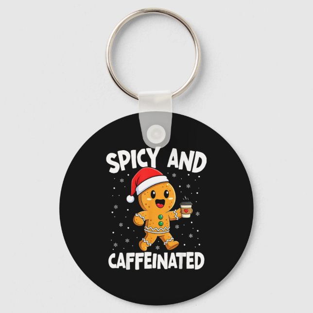 Scy And Caffeinated Coffee Women Gingerbread Chris Nyckelring (Framsida)