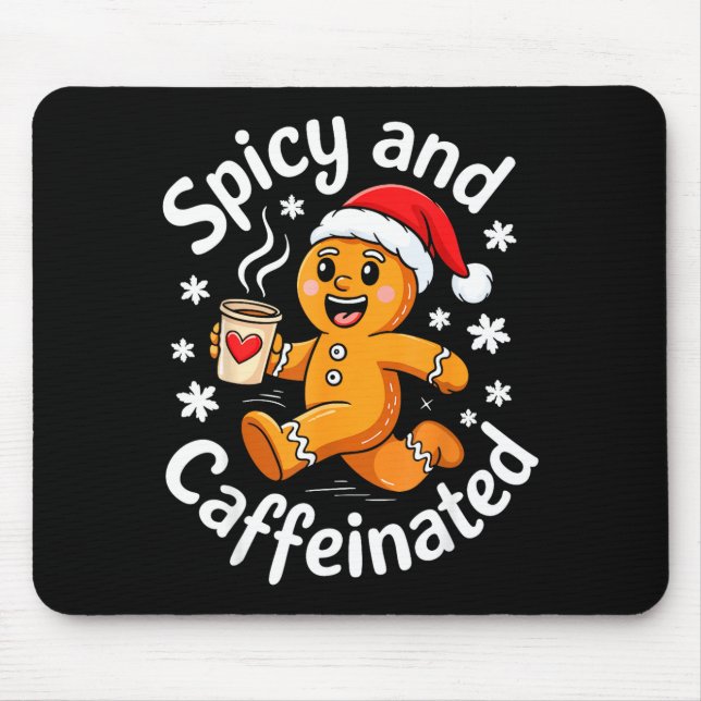 Scy And Caffeinated Shirt Men Women Gingerbread Ch Musmatta (Framsidan)