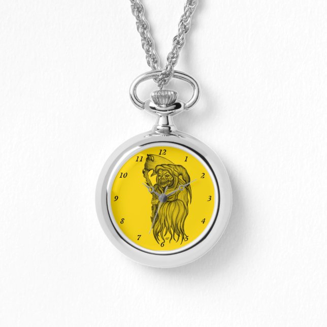 Scythe man - Döden, Grim-regementet Armbandsur (Framsida)