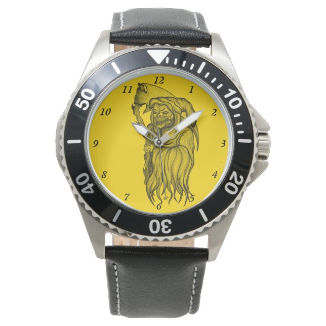 Scythe man - Döden, Grim-regementet Armbandsur (Framsida)