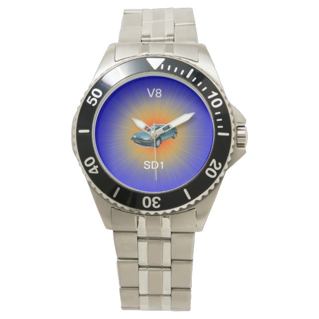 sd1 bilklocka v8 armbandsur (Framsida)