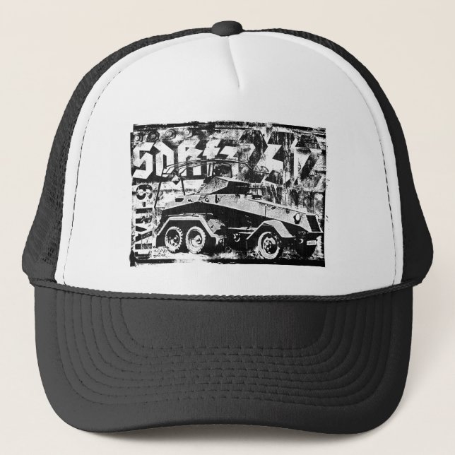 Sd.Kfz. 232-Truckerkeps (6-rads) Keps (Framsida)