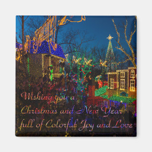 SDC-julen Midtown Hälsning Magnet