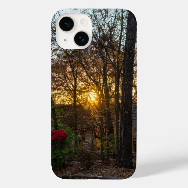 Sdc Woods Sunset iPhone-fodral (Baksida)