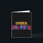 Sder Brother Shirt Birthday Family Funny Halloween Kort<br><div class="desc">Sder Brother Shirt Birthday Family Funny Halloween Costume</div>