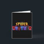 Sder Brother Shirt Birthday Family Funny Halloween Kort<br><div class="desc">Sder Brother Shirt Birthday Family Funny Halloween Costume</div>