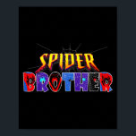 Sder Brother Shirt Birthday Family Funny Halloween Poster<br><div class="desc">Sder Brother Shirt Birthday Family Funny Halloween Costume</div>