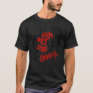 Sdsu tigers Sticker T Shirt