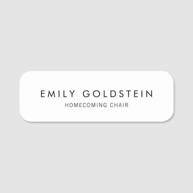 SDT Tulane Namnbricka (Framsida)