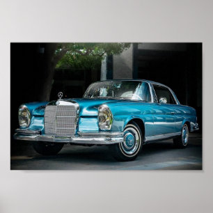 SE 1966 för Mercedes Benz 250 Poster
