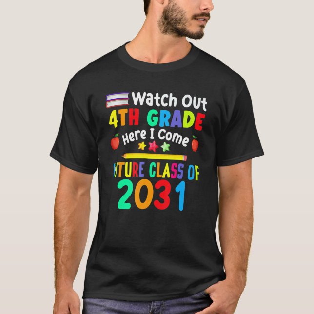 Se 4:e Klass här i Kom 20-klassen T Shirt (Framsida)