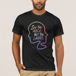 Se Able, inte etiketten T Shirt