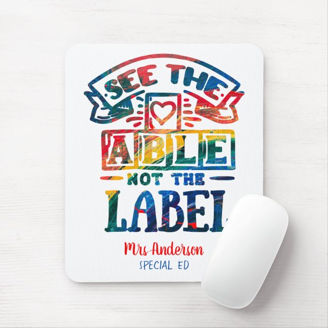 Se Able Not the Label Autism Teacher Musmatta (Med mus)