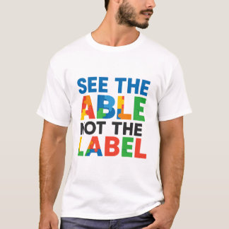 Se Able Not the Label Puzzle T Shirt