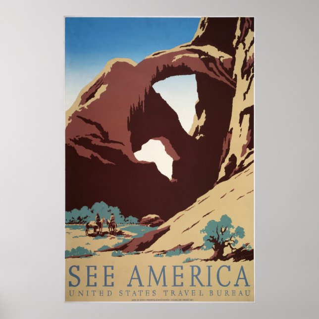 Se Amerika! Poster (Framsidan)