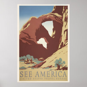 Se Amerika valv arton rekreationsaffisch Beställni Poster