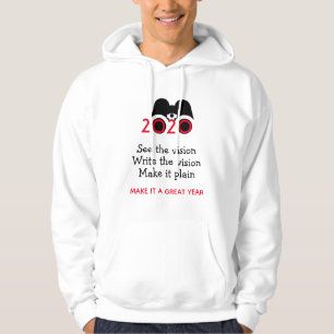 SE Anpassade VISION 2020-binokulära Hoodie
