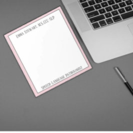 Se@@ Anpassningsbar SLP-anteckningsblock! Anteckningsblock