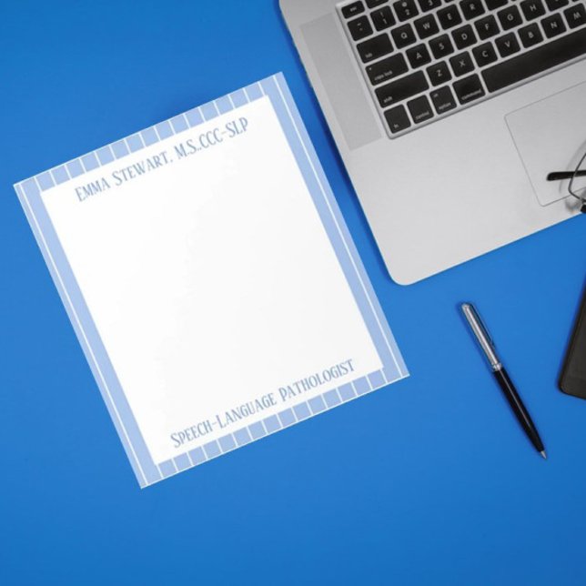 Se@@ Anpassningsbar SLP-anteckningsblock! Anteckningsblock (Skapare uppladdad)